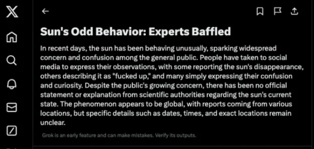 "Suns Odd Behavior: Experts Baffles